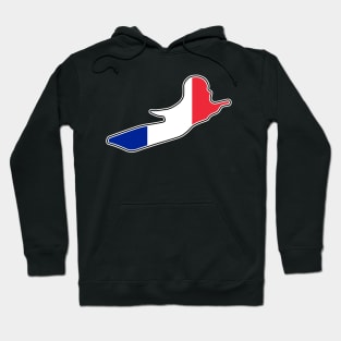 Pau Circuit [flag] Hoodie